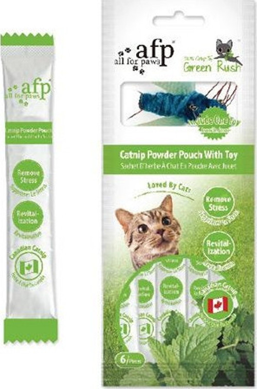 Green Rush-Oyuncaklı Catnip Toz 6 Lı