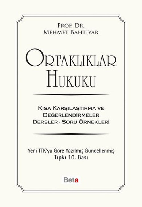 Ortaklıklar Hukuku