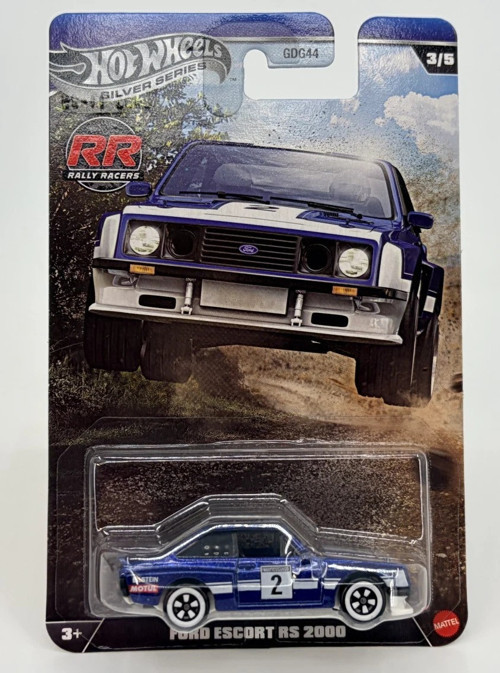 Silver Series Rally Racers Ford Escort Rs2000 Diecast Araba 1:64