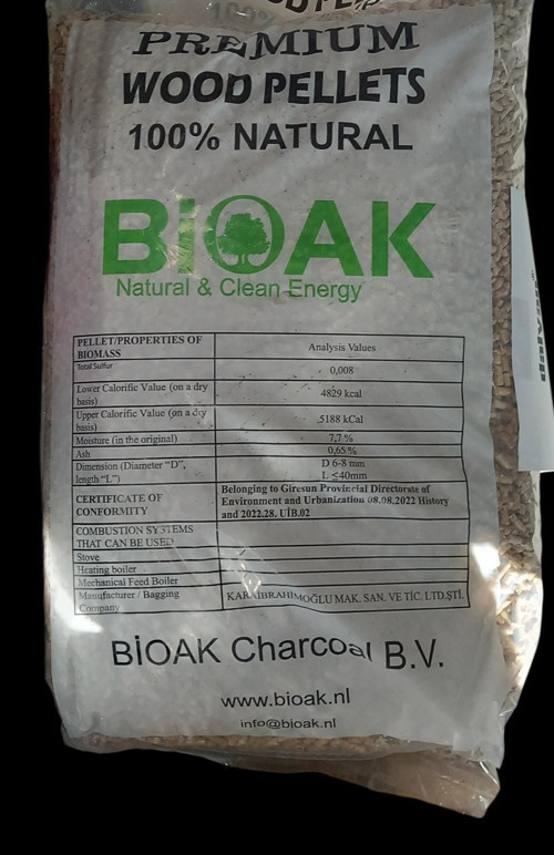 Dalyan Çam Peleti 6mm 15 kg