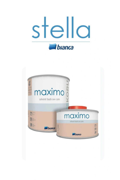 Stella Maximo Solvent Bazlı Sıvı Cam - İpek Mat
