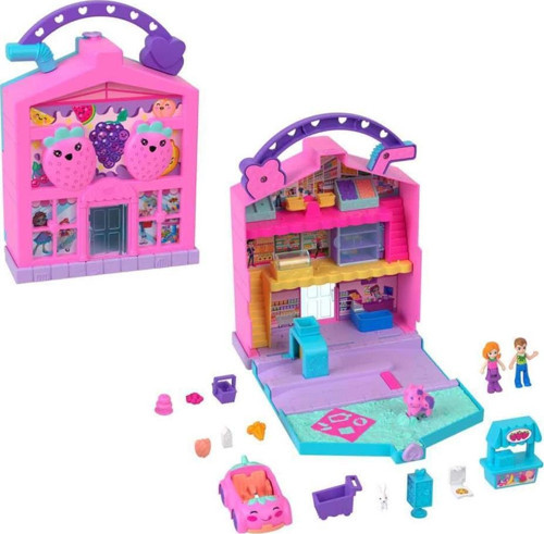 Pollyville Marketi Oyun Seti HRD45 Lisanslı Ürün