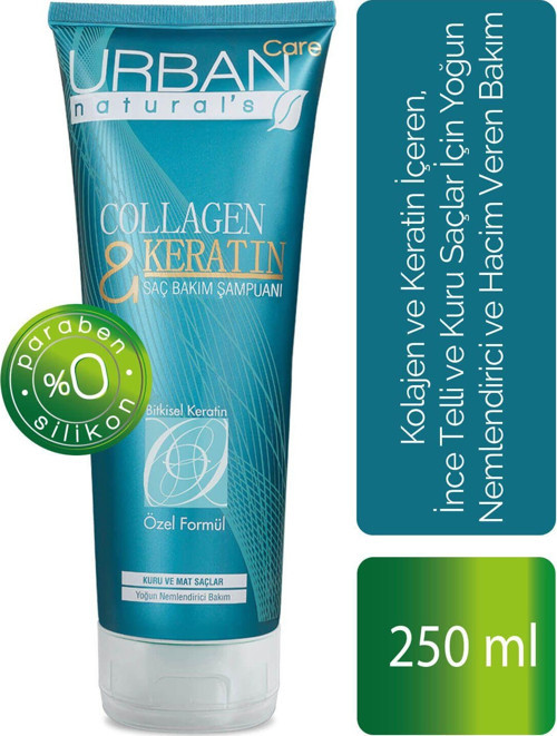 Kolajen Ve Keratin İçeren Yoğun Nemlendirici Şampuan 250 Ml 8680690700415
