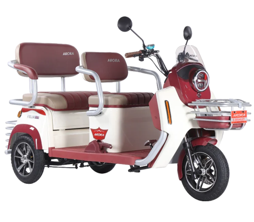 FELİX NEW ELEKTRİKLİ 3 TEKERLEKLİ MOPED GENİŞ KOLTUK
