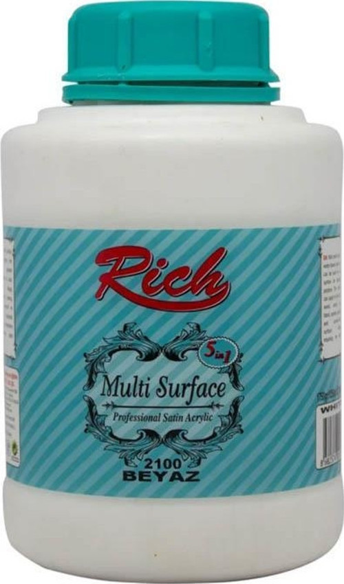Multi Surface Akrilik Boya Beyaz 1750 gr