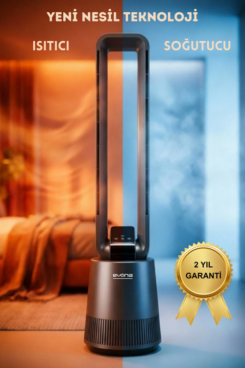 Auraheat ATK-2602 2000 W Kule Tipi Isıtıcı