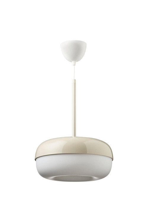 Sarkıt Lamba Salon Lambası Bej Renk Meridyendukkan 37 Cm Oval Modern Lamba Sarkıt