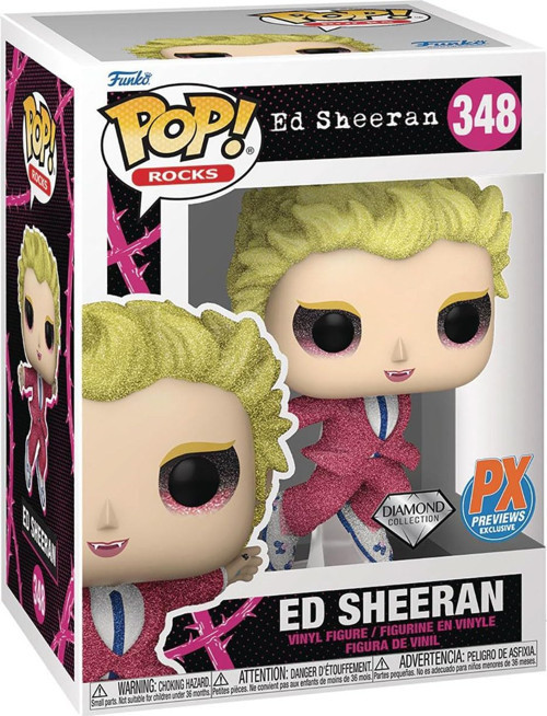 Pop! Rocks: Ed Sheeran Bad Habits Diamond Glitter Px Figür
