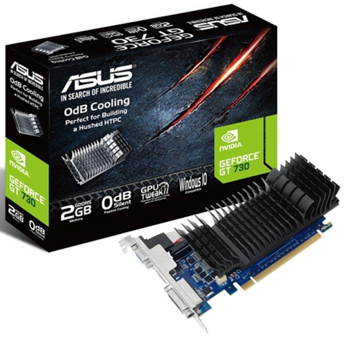 GT730-SL-2GD5-BRK, 2Gb, GDDR5, 64Bit, 1xD-Sub, 1xDVI, 1xHDMI Ekran Kartı