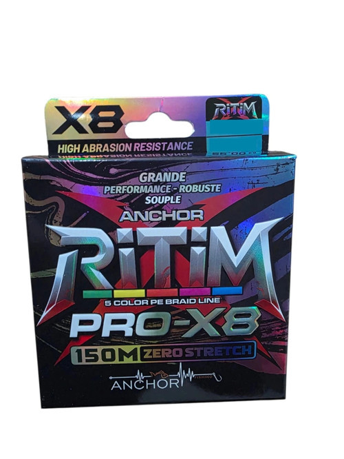 Ritim X8 pe Multicolor 150 mt 0,13mm İp Misina