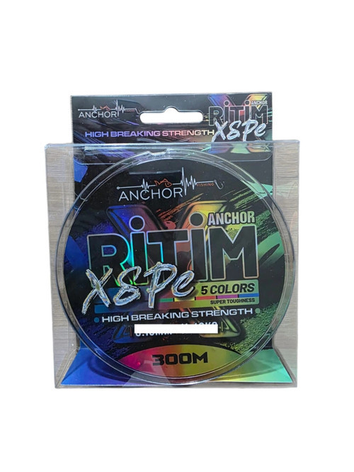Ritim X8 pe Multicolor 300 mt 0,13mm İp Misina