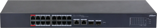 CS4218-16ET-135 16Port, Megabit, 16 Port PoE, 135W, +2 Port SFP Gigabit Combo, Cloud Yönetilebilir, Switch