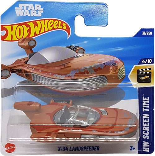- X-34 Landspeeder - Hw Screen Time 4/10 - Hyw84 - Short Card - Star Wars - Mattel 2025-1