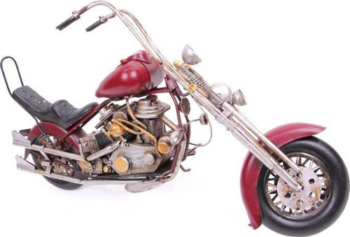 Dekoratif Metal Motosiklet Biblo Dekoratif Hediyelik