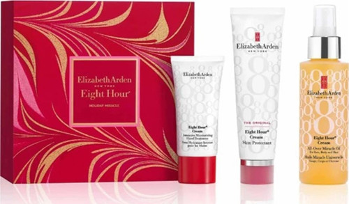 Eight Hour Cilt Kremi 50ML El Kremi 30ML Vücut Bakım Yağı 100ML Cilt Bakım Seti 3lü