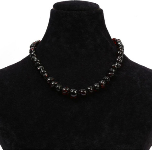 Doğal Kehribar Bebek Diş Kolyesi Amber067
