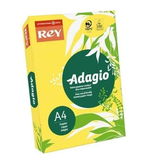 Renkli Fotokopi Kağıdı Renkli Kağıt A4 80 Gr Limon Sarı - 30 adet