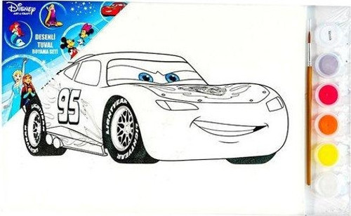 The Walt Disney Cars Baskılı Tuval 25x35cm