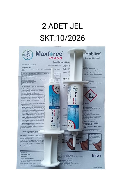 Maxforce Platin Hamamböceği Jeli 20 Gr (2 Adet)