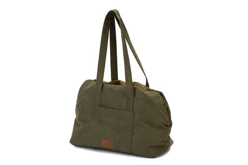 DBL Köpek Taşıma Çantası, Yıkanabilir, 6,5Kg'ye kadar, Yeşil, 40x20x28cm