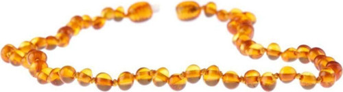 Kehribar Bebek Diş Kolyesi Tykeh115