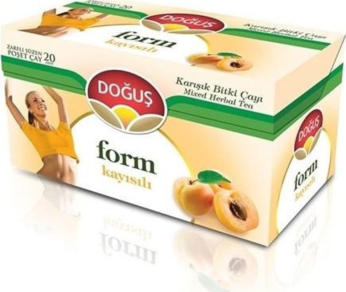 Doğuş KAYISILI FORM BİTKİ ÇAYI 20X1,8 gr