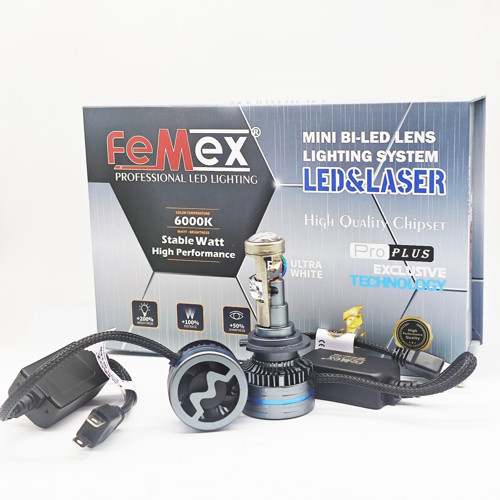 H7 Pro Plus Exclusive Mini Bi-Led Kendinden Mercekli Csp Lextar Chipset