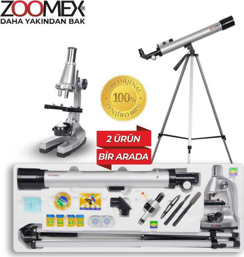 Twmp-0406 Teleskop Ve Mikroskop Seti - Eğitici Ve Öğretici Geleceğin Bilim Insanı Olun!!