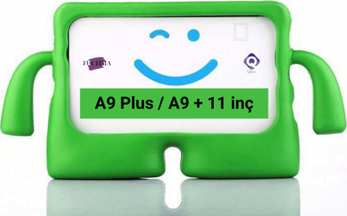 Galaxy Tab A9 Plus 11 inç Uyumlu Fuchsia iBuy Standlı Çocuk Tablet Kılıfı X210 - X216 - x218