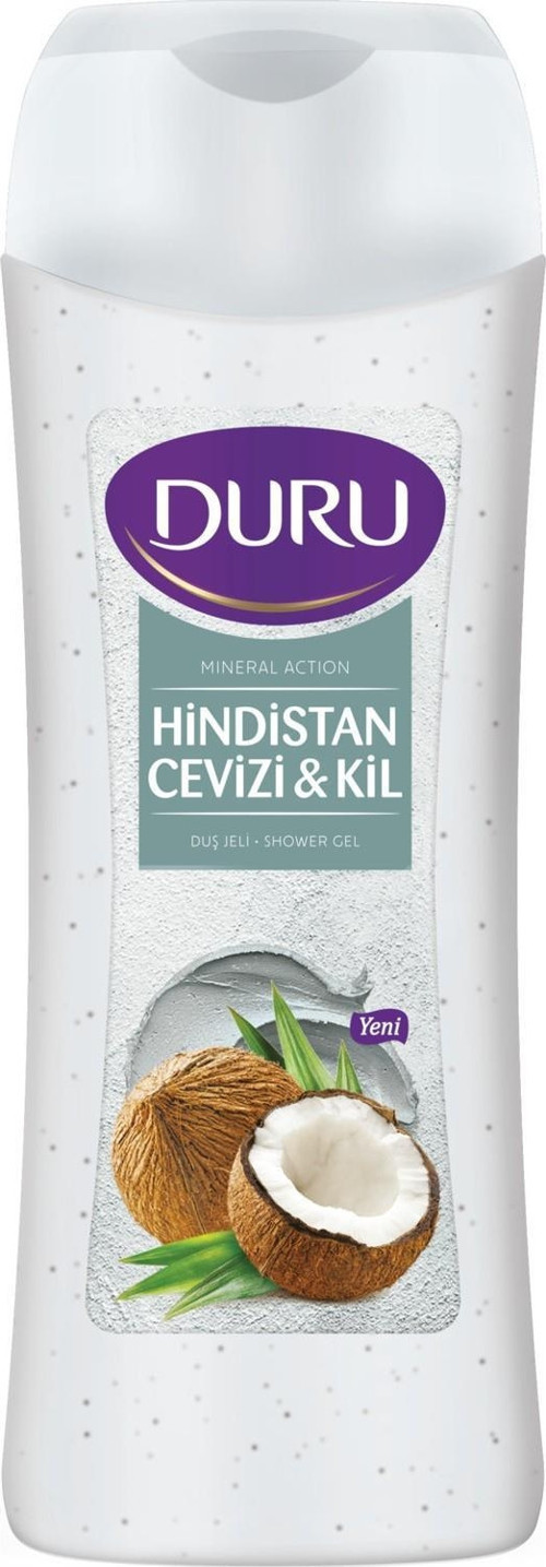Mineral Action Hindistan Cevizi & Kil Duş Jeli 450ML