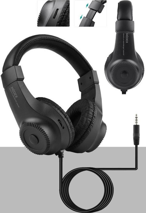 RS-10 Stereo Kulaklık Çok Amaçlı Stüdyo Referans Dinleme DJ (3.5mm Jack Girişli)