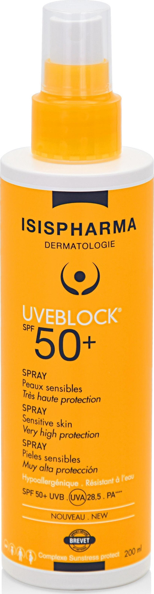 Uveblock Spf 50+ Spray 200 ml Güneş Koruyucu Sprey