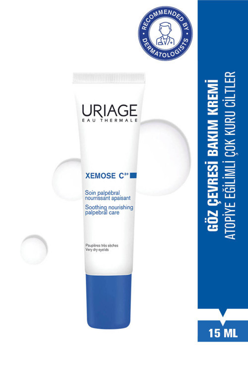 XEMOSE C8+ Atopiye Eğilimli ve Çok Kuru Ciltler İçin Göz Çevresi Bakım Kremi 15 ml