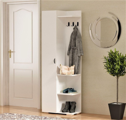 Flexi Portmanto Beyaz - Beyaz