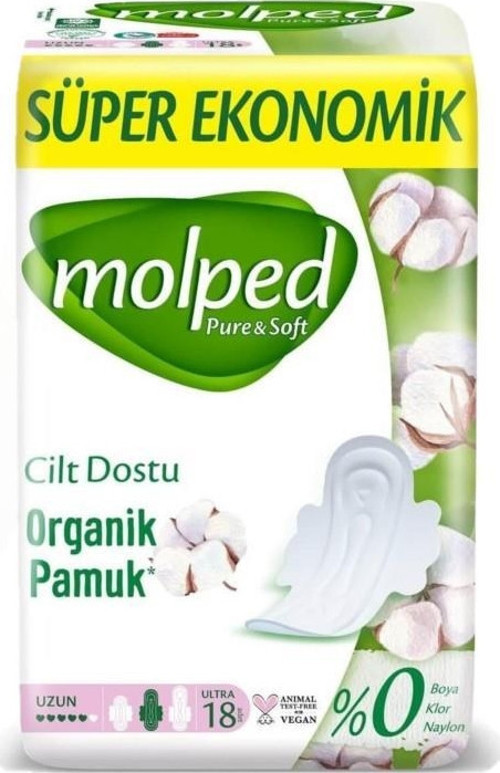 Pure Soft Ultra Hijyenik Uzun 18li Ped