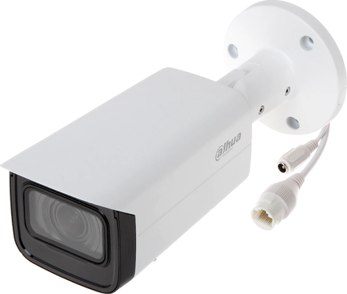 IPC-HFW1230T-ZS-2812-S5 2Mpix, 2,8-12mm Motorize Lens, SD Kart, H265+, 40Mt Gece Görüşü, IP67, PoE Bullet IP Kame