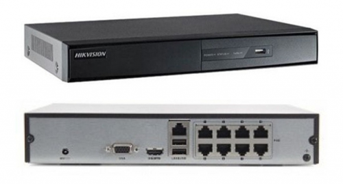 HIKVISION DS-7108NI-Q1/8P/M, 8Kanal PoE, 4Mpix, H265+, 1 HDD Desteği, 1520P Kayıt, 60Mbps Bant Genişliği, Metal Kasa, NV