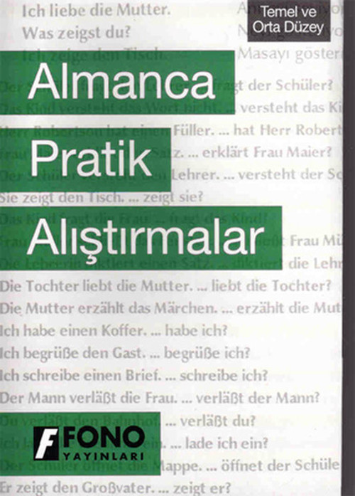 Fono Yayınları Almanca Alıştırmalar