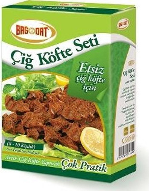Çiğ Köfte Seti Etsiz 500 Gr. (12'li)
