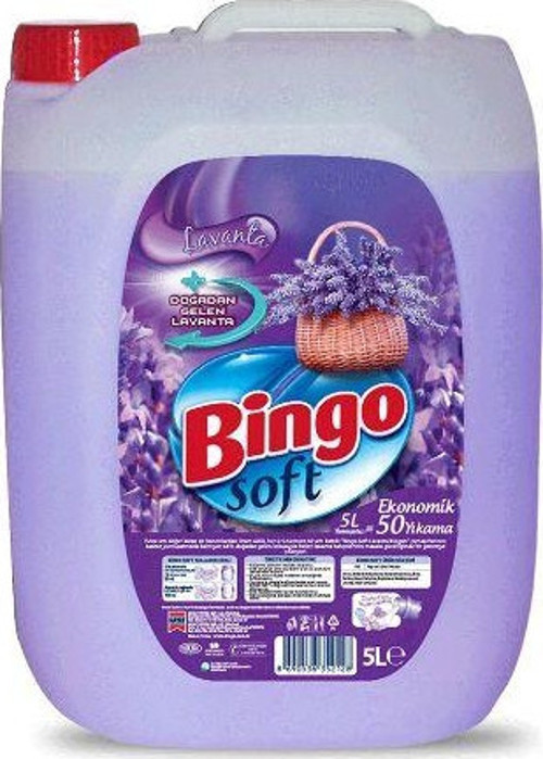 Soft Yumuşatıcı 5 Lt. Lavanta Rüzgarı (4'lü)