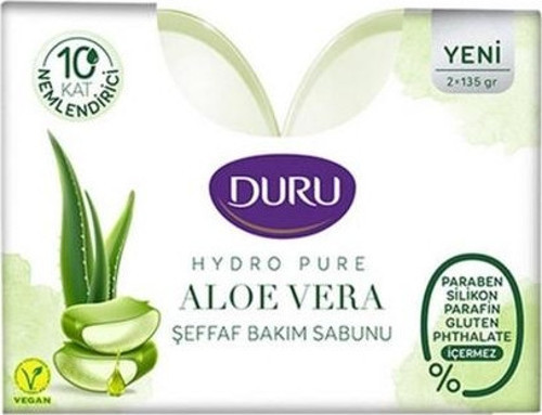 Sabun Hydro Pure 2X135 Gr. Aloe Vera (2'li)