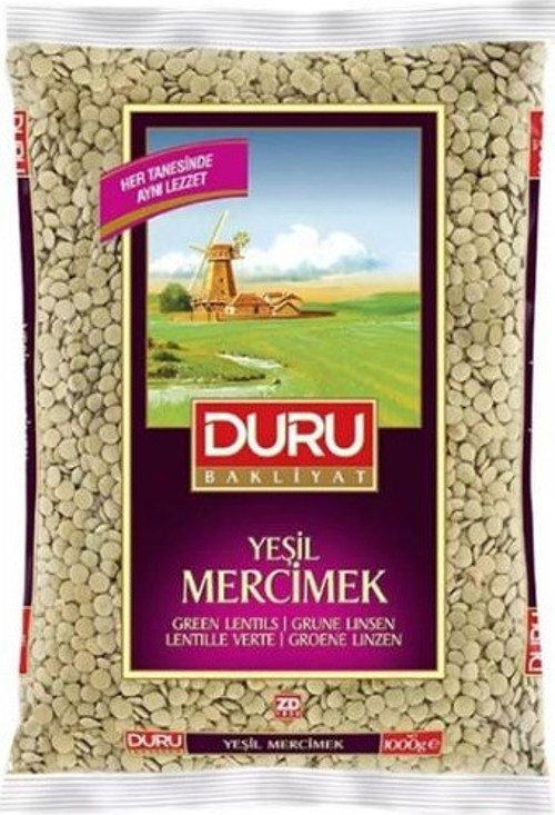 Yeşil Mercimek 1000 Gr. (Bakliyat) (6'lı)