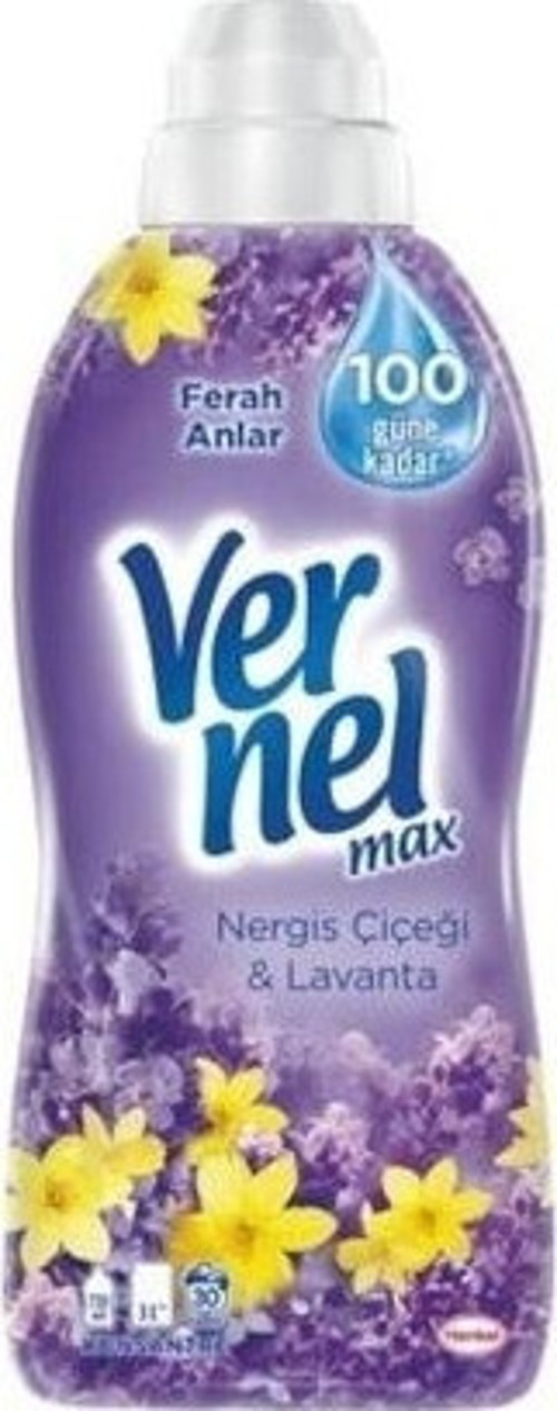 Max. Yumuşatıcı 1440 ml. Nergiz Çiçeği&Lavanta (4'lü)