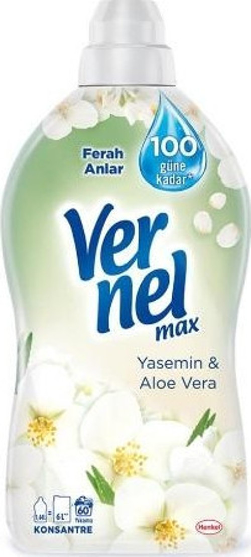 Max. Yumuşatıcı 1440 ml. Yasemin&Aloe Vera (4'lü)