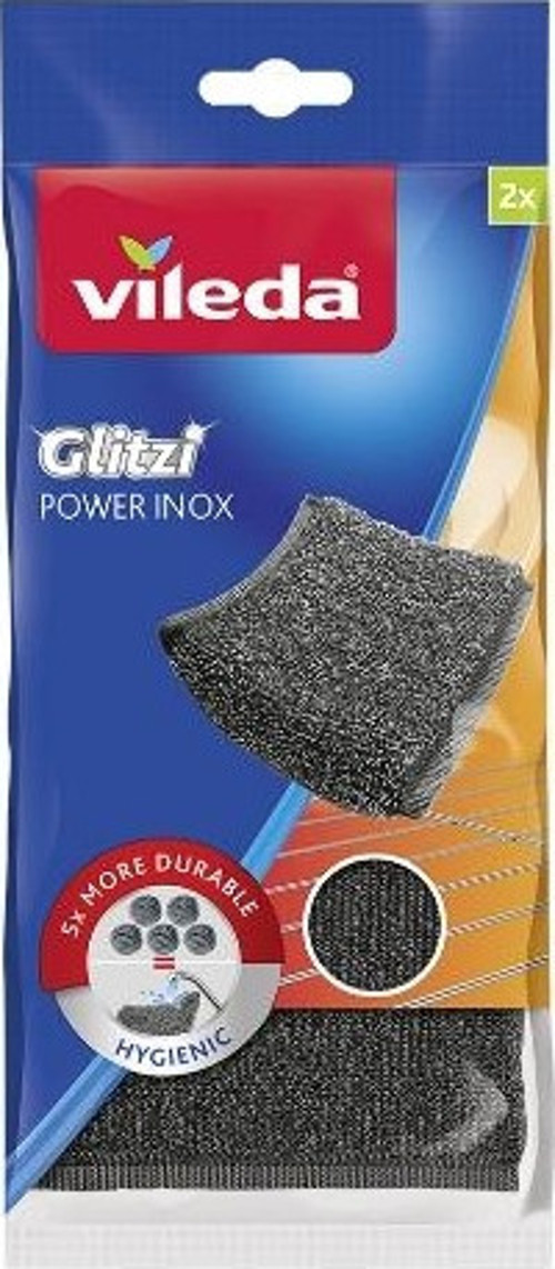 Bulaşık Süngeri Glitzi Power Inox 2'li (6'lı)