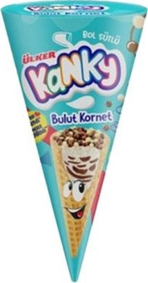 Kanky Sütlü Kakaolu Korn. 26,5 Gr. (12'li)