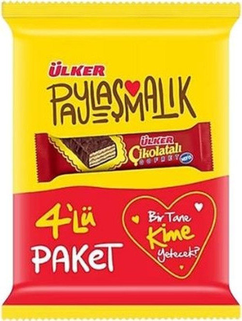 Çikolatalı Gofret 4X36 Gr. (6'lı)