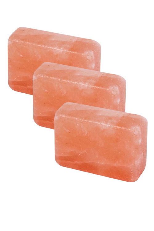 Himalaya Tuz Sabunu 3 Adet Himalaya Tuzu Parçası Sabun Şeklinde Kesilmiş Tuz Himalaya Tuzu 3 Tane