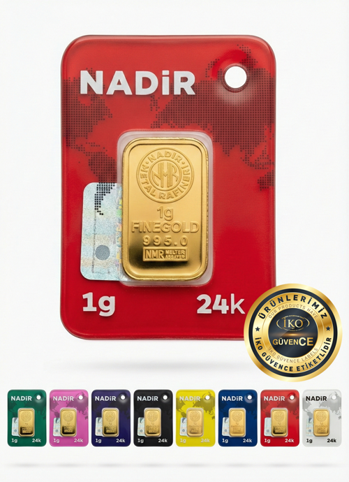 1 Gram Külçe Altın