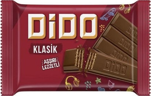 Dido Kare Çikolatalı Gofret 55,5 Gr. (24'lü)
